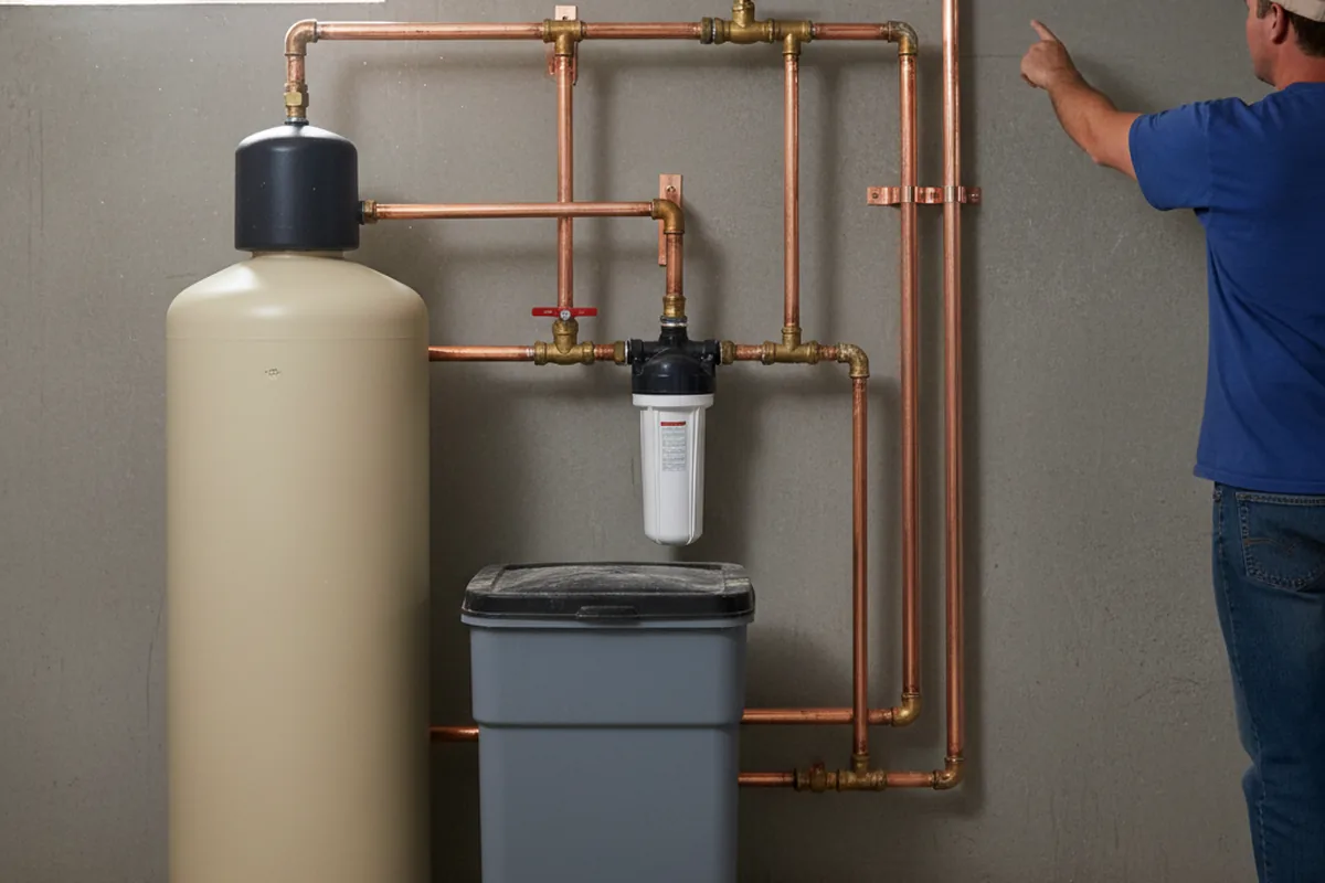 Whole-house water treatment system installed in Challenge